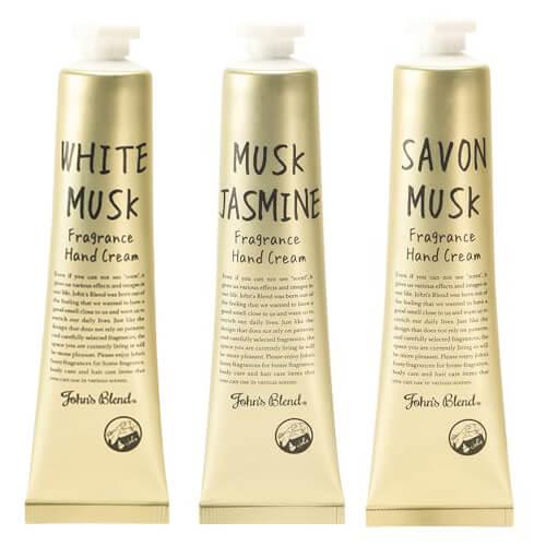選べる３本セット ジョンズブレンド フレグランス ハンドクリーム ホワイトムスク サボン ジャスミン ノルコーポレーション John’sBlend | ノルコーポレーション | 07