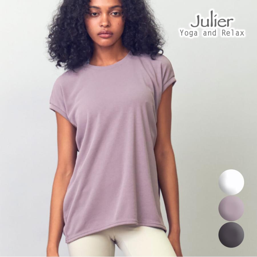 Julier ジュリエ ヨガ ヨガウェア トップス レディース Tシャツ Julier ジュリエ ヨガ ヨガウェア トップス レディース Tシャツ