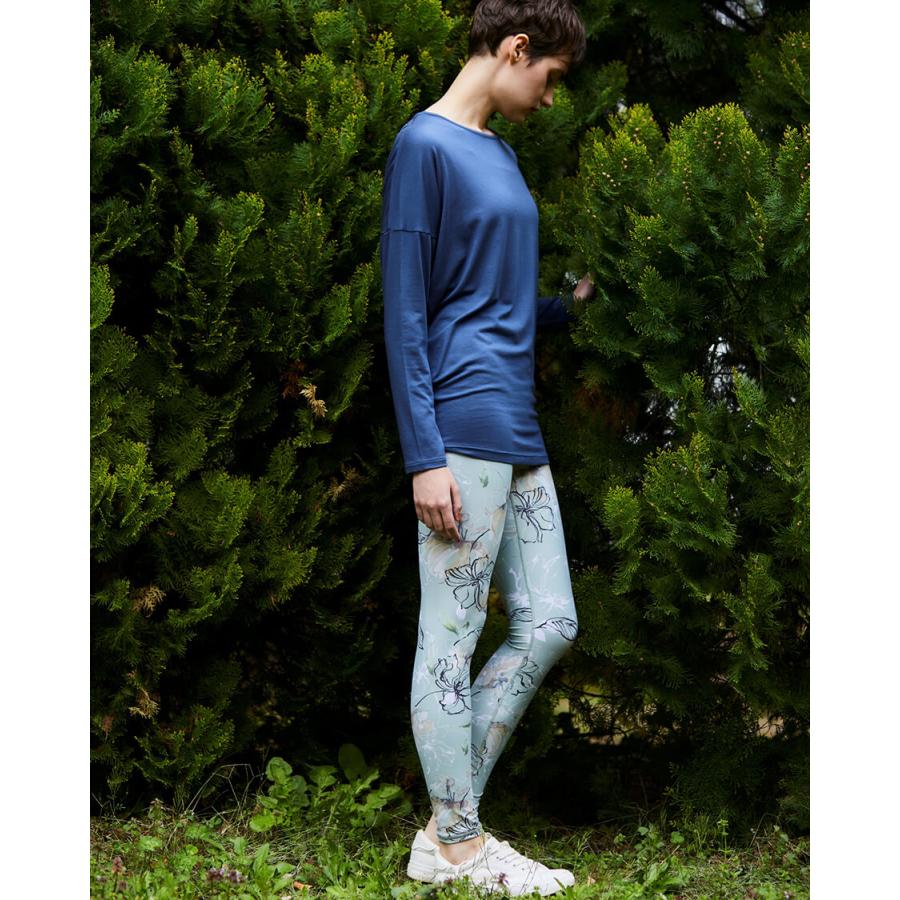 Julier ジュリエ ヨガ ウェア ヨガパンツ レギンス Line Flower