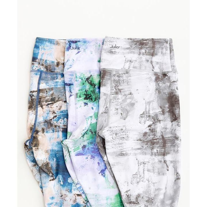 SALE セール  Julier ジュリエ ヨガパンツ レギンス brush-print ヨガブランド ヨガ ピラティス ウェア ホットヨガウェア |  | 01