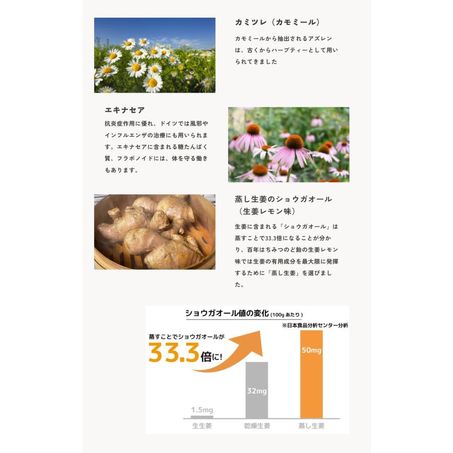 だいじょうぶなもの のど飴 百年はちみつのど飴 ゆずはちみつ味 生姜レモン味 オーガニック レザーウッドハニー + ハーブキャンディ ギフトフリー ブルーヒルズ | たかくら新産業 | 09