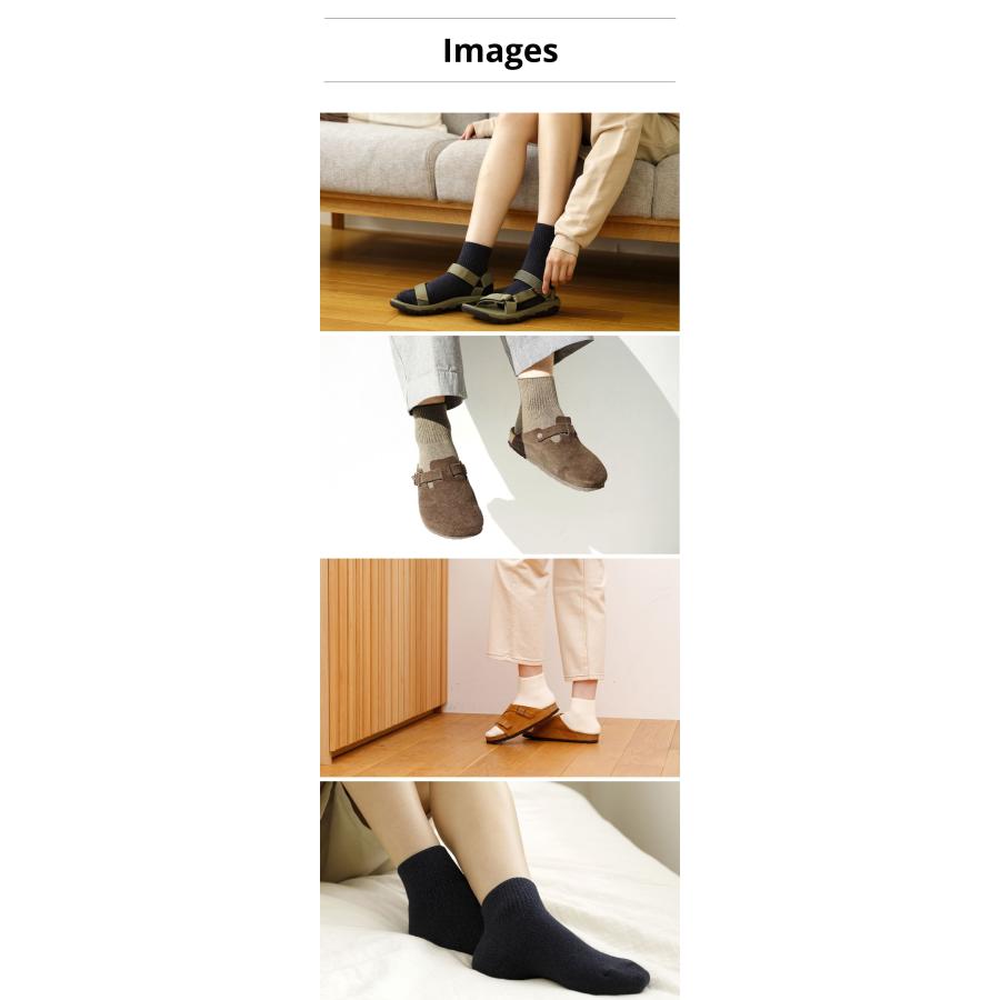 COMFYHOUSE コンフィハウス 靴下 ソックス メンズ レディース ソフトパイル・アンクル chl210an1 アンクル丈 綿混 クッションパイル 秋冬 ラソックス社 | rasox | 02