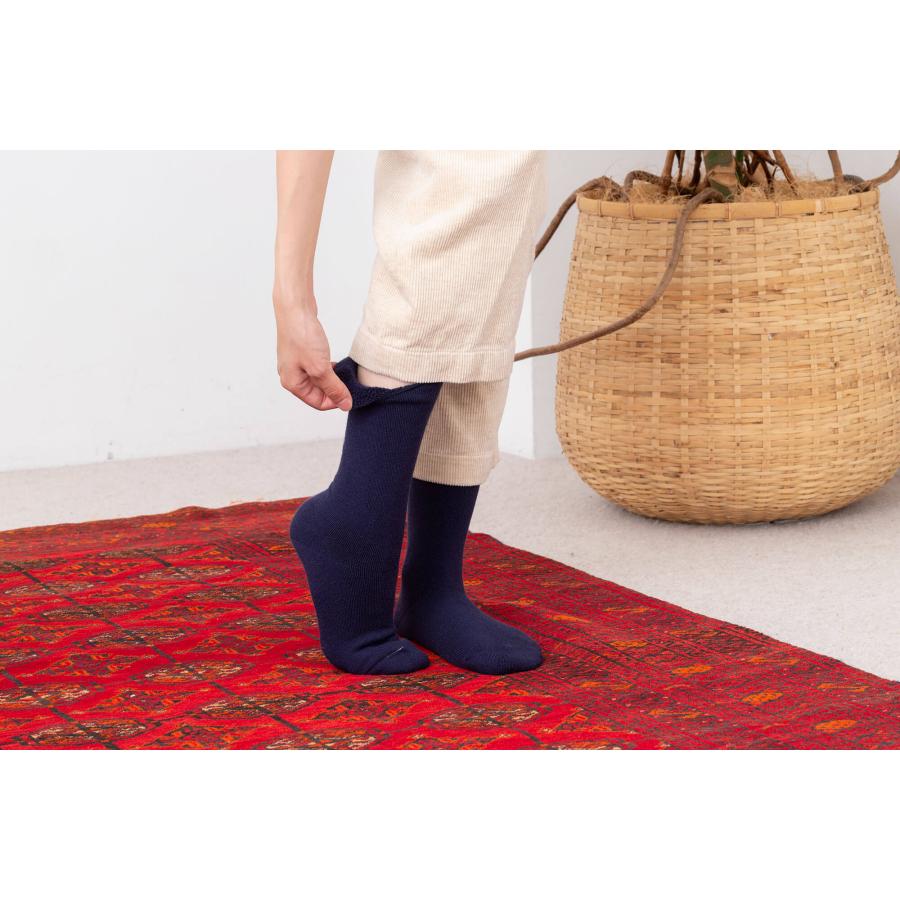 COMFYHOUSE コンフィハウス 靴下 メンズ レディース クルー丈 ソックス 日本製 ラソックス rasox chl242cr2 ソフトパイルウール・クルー | rasox | 12