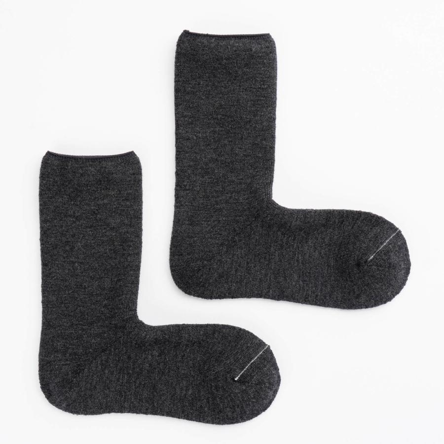 COMFYHOUSE コンフィハウス 靴下 メンズ レディース クルー丈 ソックス 日本製 ラソックス rasox chl242cr2 ソフトパイルウール・クルー | rasox | 05