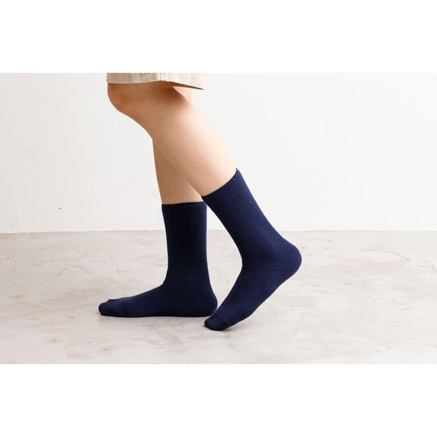 COMFYHOUSE コンフィハウス 靴下 メンズ レディース クルー丈 ソックス 日本製 ラソックス rasox chl242cr2 ソフトパイルウール・クルー | rasox | 08