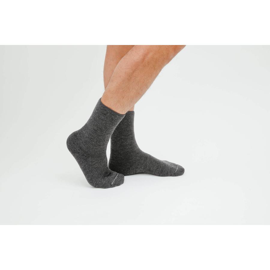 COMFYHOUSE コンフィハウス 靴下 メンズ レディース クルー丈 ソックス 日本製 ラソックス rasox chl242cr2 ソフトパイルウール・クルー | rasox | 09