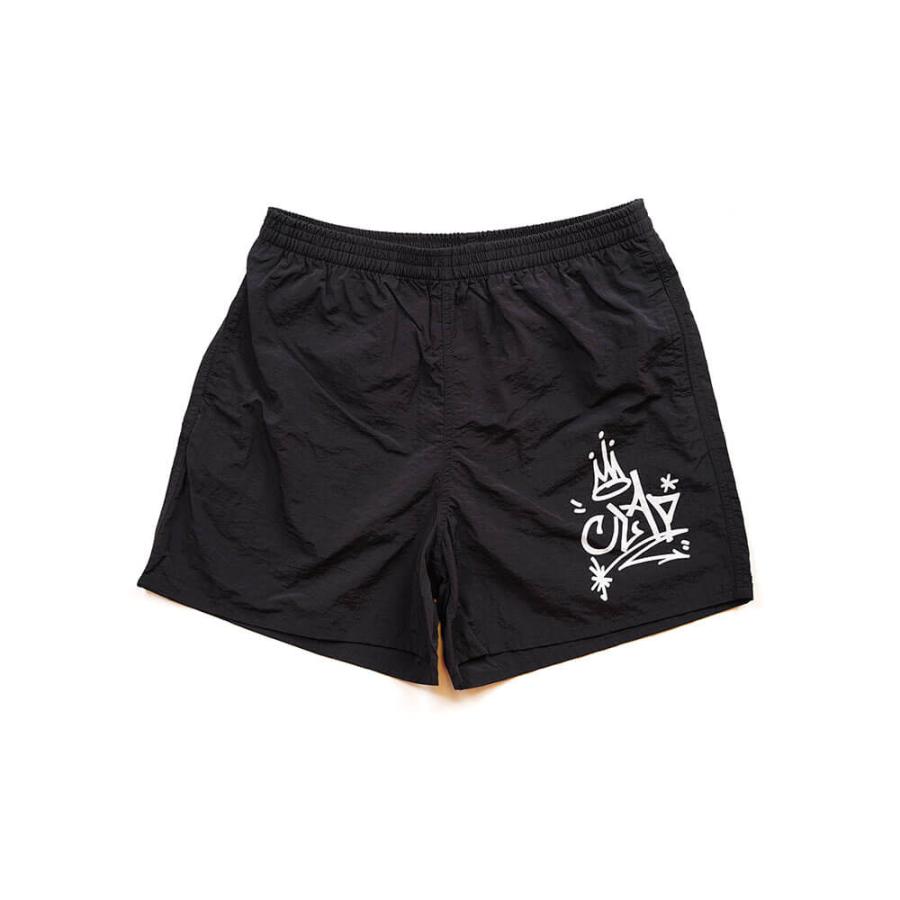 クラップ CLAP フィットネスウェア パンツ クラップパンツ レディース tagging_clap NYLON Shorts 新作 2024 ナイロン ショートパンツ | clap | 01
