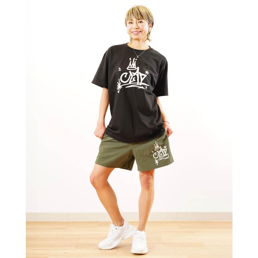 クラップ CLAP フィットネスウェア パンツ クラップパンツ レディース tagging_clap NYLON Shorts 新作 2024 ナイロン ショートパンツ | clap | 06
