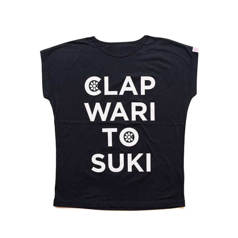 クラップ CLAP フィットネスウェア トップス レディース  clap-waritosuki DOLMAN+FIVE FINGER SOCKS セット クラップウェア clapクラップ tシャツ ドルマン | clap | 01