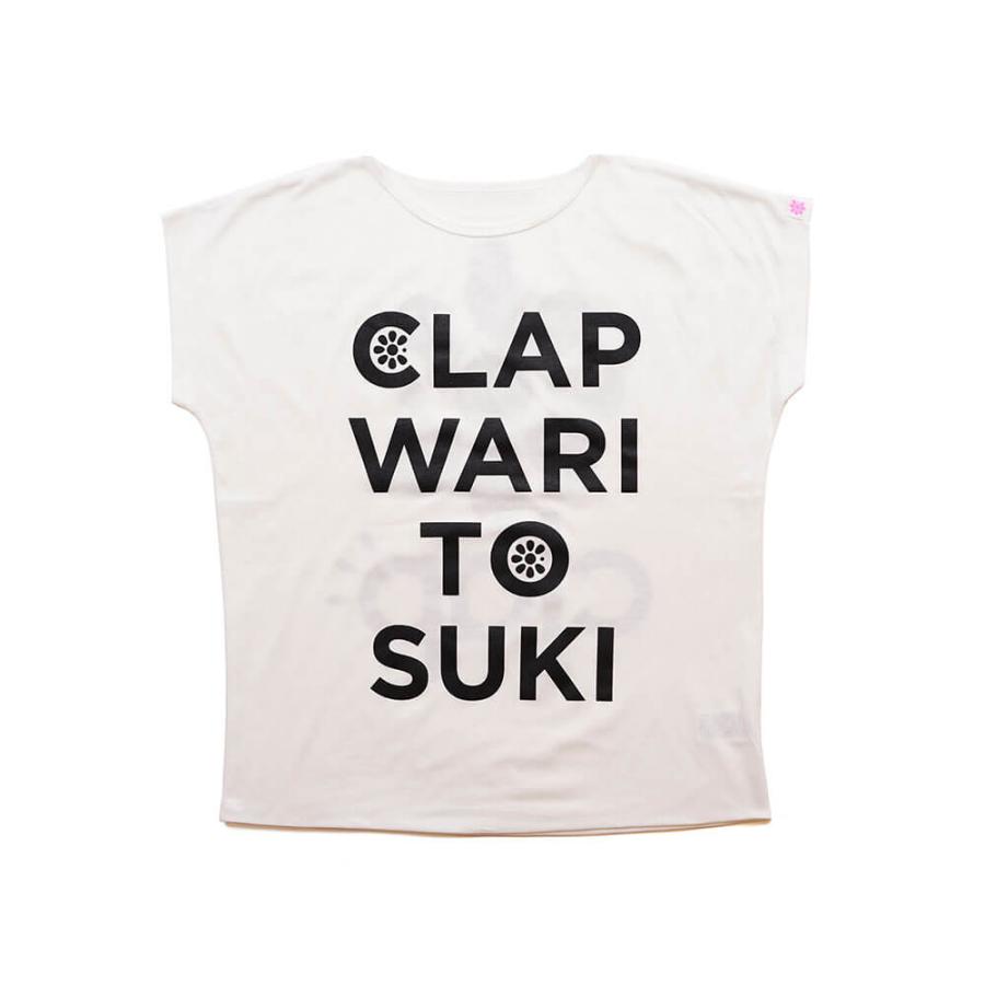 クラップ CLAP フィットネスウェア トップス レディース  clap-waritosuki DOLMAN+FIVE FINGER SOCKS セット クラップウェア clapクラップ tシャツ ドルマン | clap | 03