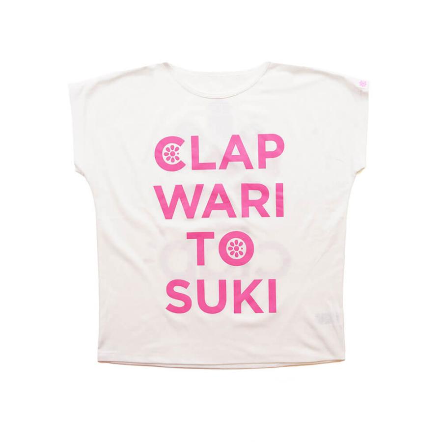 クラップ CLAP フィットネスウェア トップス レディース  clap-waritosuki DOLMAN+FIVE FINGER SOCKS セット クラップウェア clapクラップ tシャツ ドルマン | clap | 04
