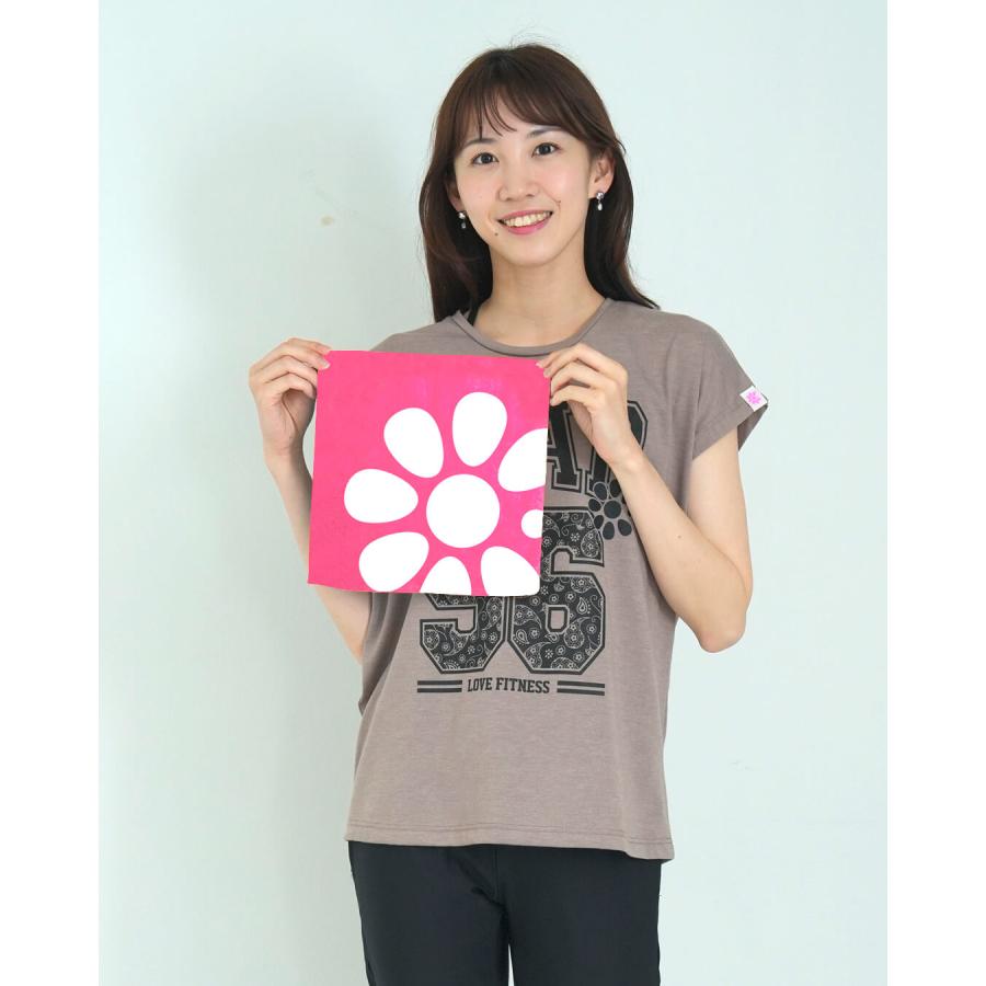 clapクラップ新作 フィットネス ウェア ブランド クラップ トップスレディース ドルマン 96 PAISELY+ハンカチTOWEL so25035 M/フリーサイズ 限定 2025 ダンス | clap | 08