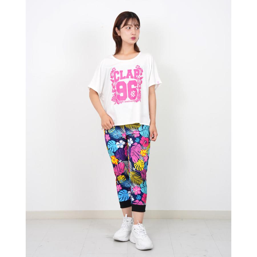 クラップ フィットネス ウェア clap レディース トップス 半袖 96 aloha+TOWEL C-DOLMAN SO26026 M/フリーサイズ ドルマン 限定 2026 トレーニングウェア ダンス | clap | 10