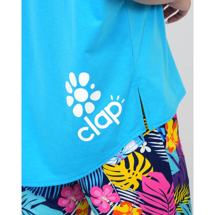 クラップ フィットネス ウェア clap レディース トップス 半袖 96 aloha+TOWEL C-DOLMAN SO26026 M/フリーサイズ ドルマン 限定 2026 トレーニングウェア ダンス | clap | 06