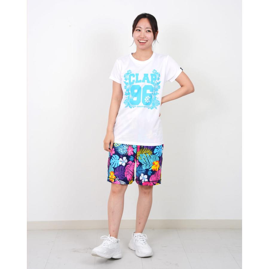clapクラップ新作 フィットネス ウェア レディース トップス 半袖 tシャツ 96 aloha+TOWEL C-DRYTEE SO26027 M/Lサイズ 限定 2026 トレーニングウェア ダンス ジ | clap | 10