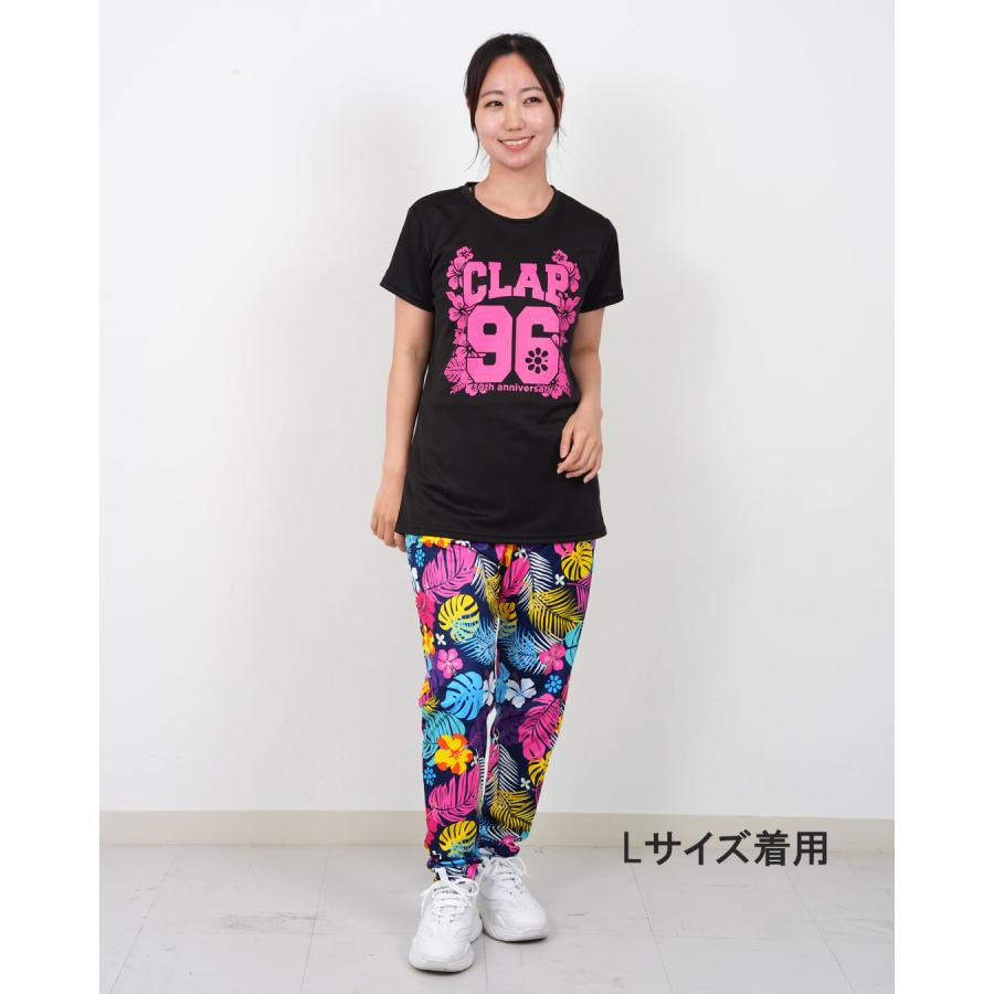 clapクラップ新作 フィットネス ウェア レディース トップス 半袖 tシャツ 96 aloha+TOWEL C-DRYTEE SO26027 M/Lサイズ 限定 2026 トレーニングウェア ダンス ジ | clap | 11