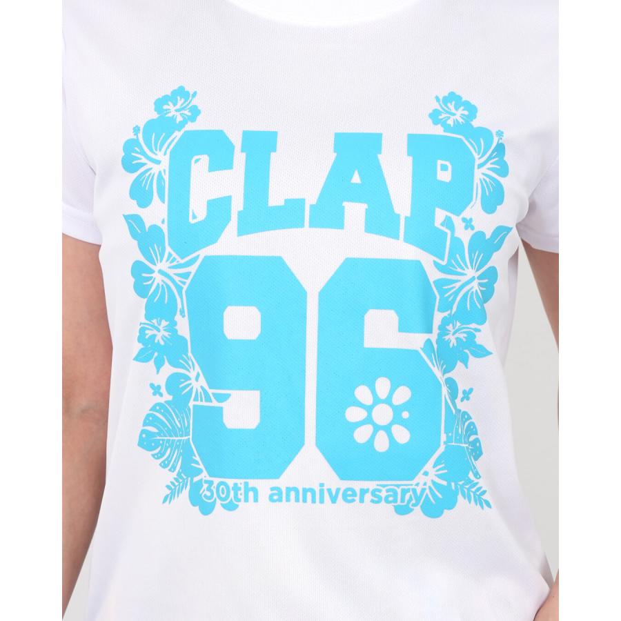 clapクラップ新作 フィットネス ウェア レディース トップス 半袖 tシャツ 96 aloha+TOWEL C-DRYTEE SO26027 M/Lサイズ 限定 2026 トレーニングウェア ダンス ジ | clap | 05