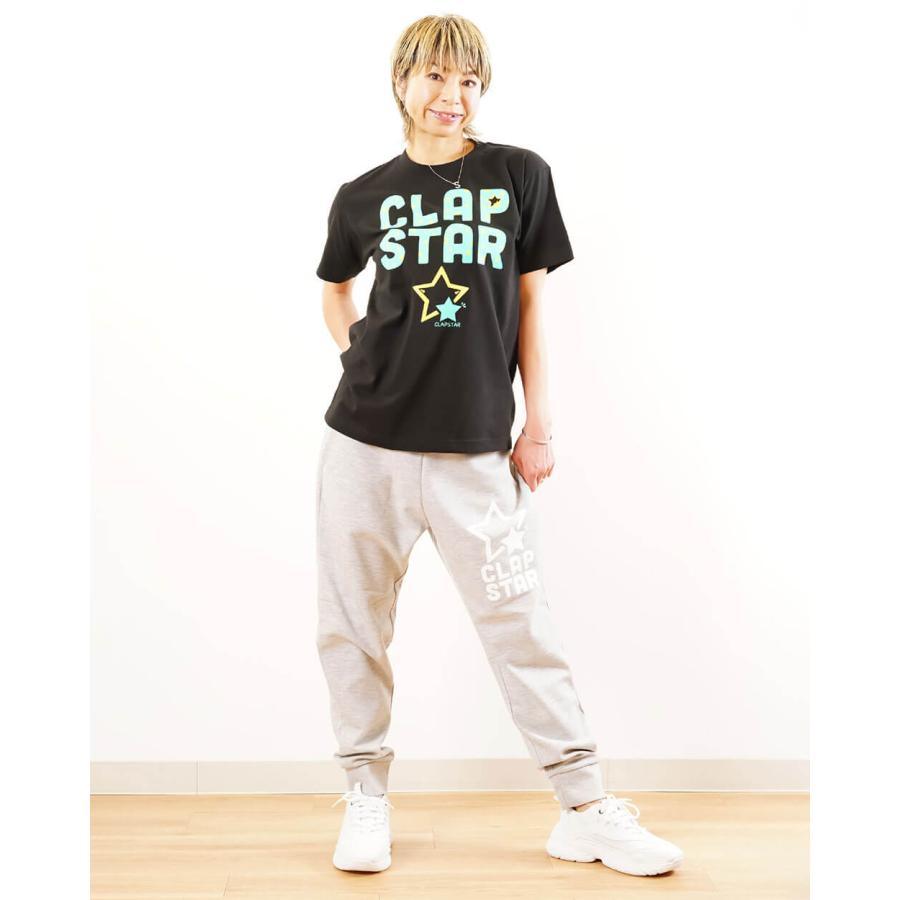 クラップ CLAP フィットネスウェア スウェットパンツ ドライスウェットパンツ CLAP STAR Dry Sweat Pants 星 新作 | clap | 07