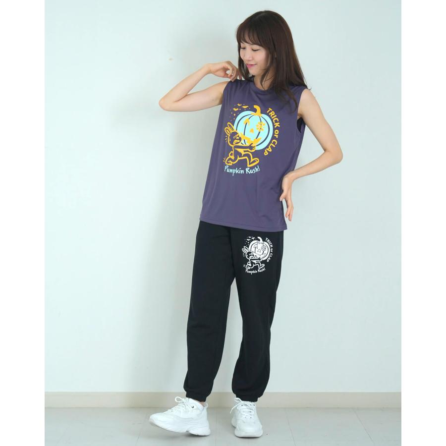 clapクラップ新作 フィットネス ウェア レディース ボトムス スウェットパンツ TRICK or CLAP SWEATPANTS Sフリーサイズ 新作 2025 トレーニングウェア ダンス | clap | 12