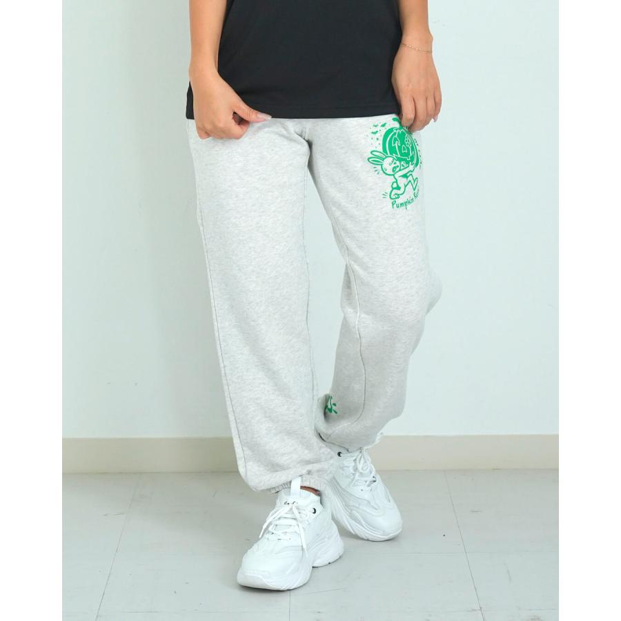 clapクラップ新作 フィットネス ウェア レディース ボトムス スウェットパンツ TRICK or CLAP SWEATPANTS Sフリーサイズ 新作 2025 トレーニングウェア ダンス | clap | 02