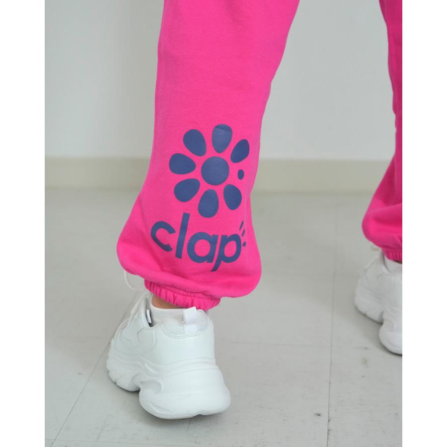 clapクラップ新作 フィットネス ウェア レディース ボトムス スウェットパンツ TRICK or CLAP SWEATPANTS Sフリーサイズ 新作 2025 トレーニングウェア ダンス | clap | 07