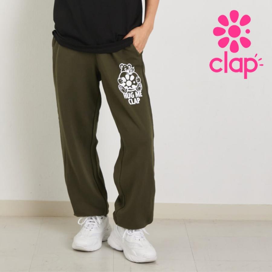 clap クラップ セール フィットネス ウェア レディース ボトムス スウェットパンツ HUG ME SWEATPANTS Sフリーサイズ 新作 2025 トレーニングウェア ダンス ジム | clap