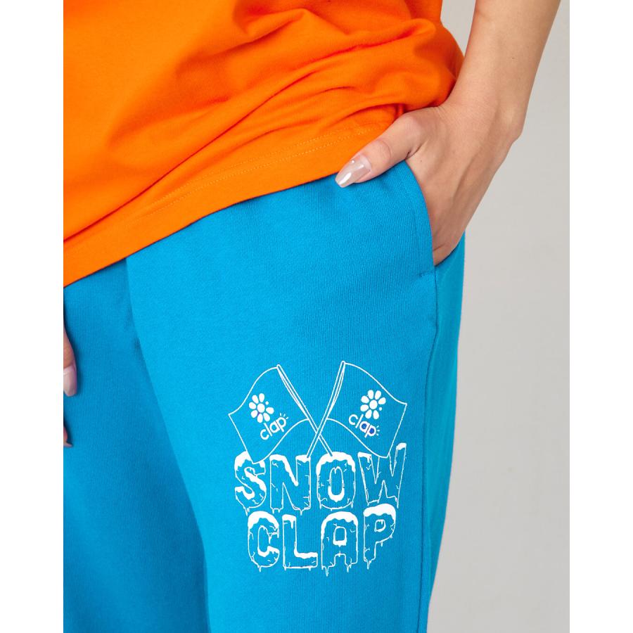 clapクラップ新作 フィットネス ウェア レディース ボトムス スウェットパンツ SNOW CLAP SWEAT PANTS Sフリーサイズ 新作 2026 トレーニングウェア ダンス ジム | clap | 06