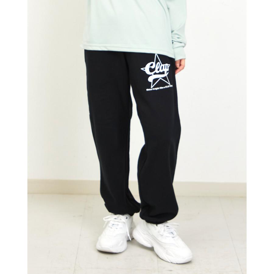 clapクラップ新作 フィットネス ウェア レディース ボトムス スウェットパンツ CLAP STAR SWEAT PANTS Sフリーサイズ 新作 2026 トレーニングウェア ダンス ジム | clap | 01