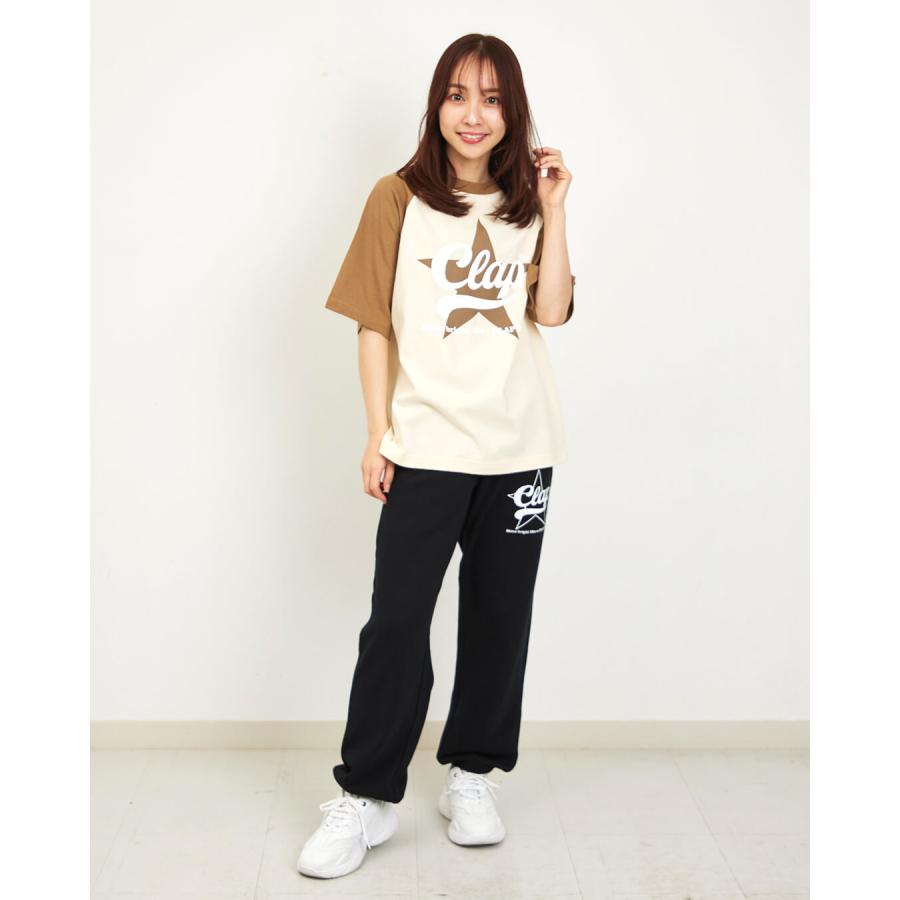 clapクラップ新作 フィットネス ウェア レディース ボトムス スウェットパンツ CLAP STAR SWEAT PANTS Sフリーサイズ 新作 2026 トレーニングウェア ダンス ジム | clap | 09
