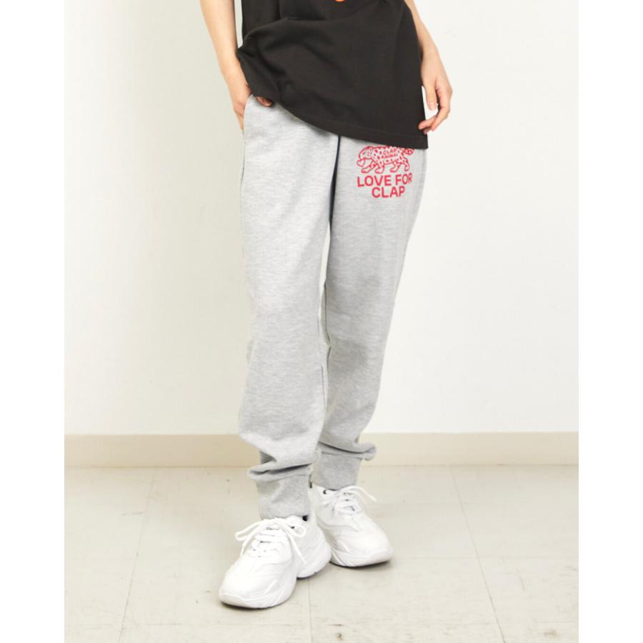 clapクラップ新作 フィットネス ウェア レディース ボトムス スウェットパンツ CLAPANIMAL DRY SWEAT PANTS Mフリーサイズ 新作 2026 トレーニングウェア ダンス | clap | 02