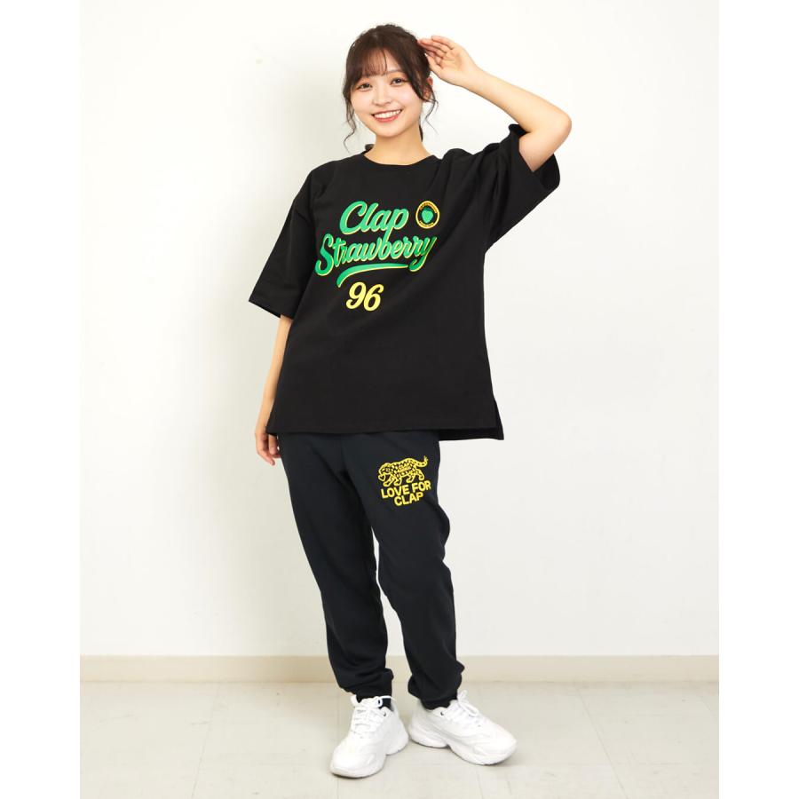 clapクラップ新作 フィットネス ウェア レディース ボトムス スウェットパンツ CLAPANIMAL DRY SWEAT PANTS Mフリーサイズ 新作 2026 トレーニングウェア ダンス | clap | 08