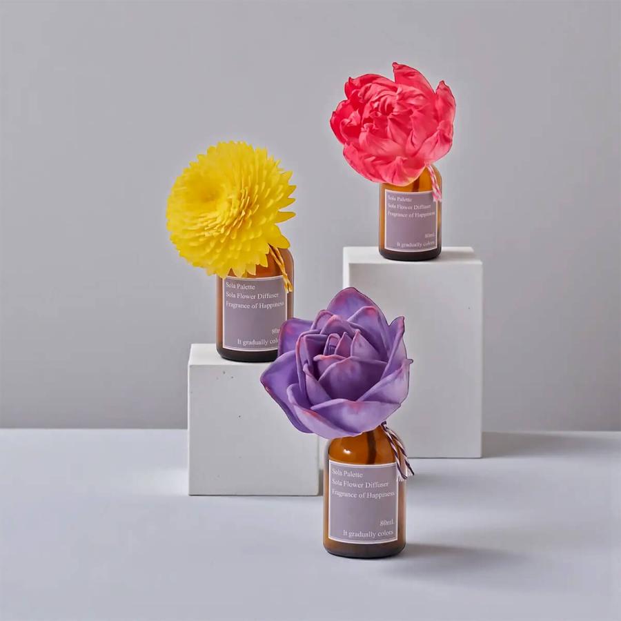SOLA Palette ソラパレット ソラフラワーディフューザー SOLA FLOWER 天然素材 リードディフューザー 芳香剤 おしゃれ ギフト | ブランド登録なし | 08