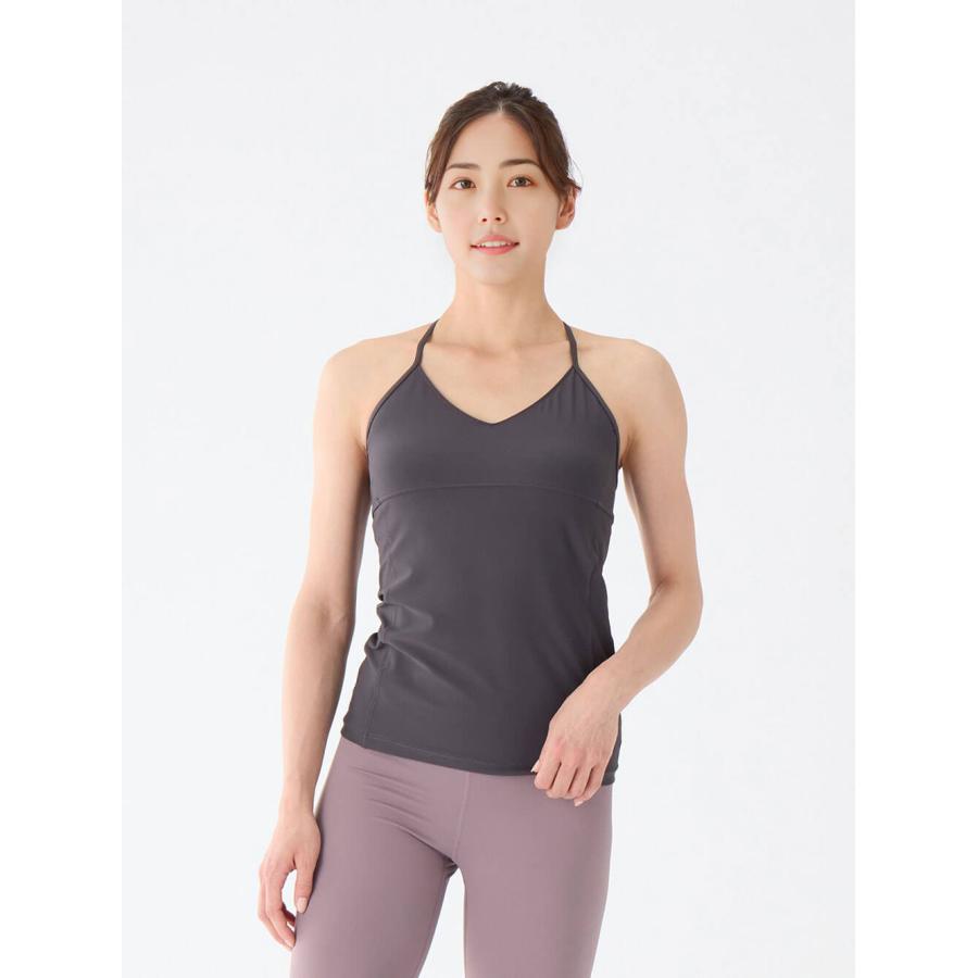 suria スリア ヨガウェア トップス 定番 キャミソール ブラトップ カップ付き トゥジューキャミ su-b515 リニューアル おしゃれ かわいい 速乾 ストレッチ suria（スリア） ヨガウェア トップス 定番 キャミソール ブラトップ