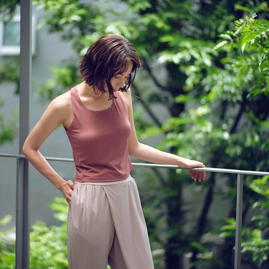 suria スリア セール カップ付き ブラトップ トップス スポーツ ヨガウェア フィデリカブラ su-b508 ヨガ ピラティス ウェア ホットヨガ シンプル おしゃれ 可愛 | suria | 12