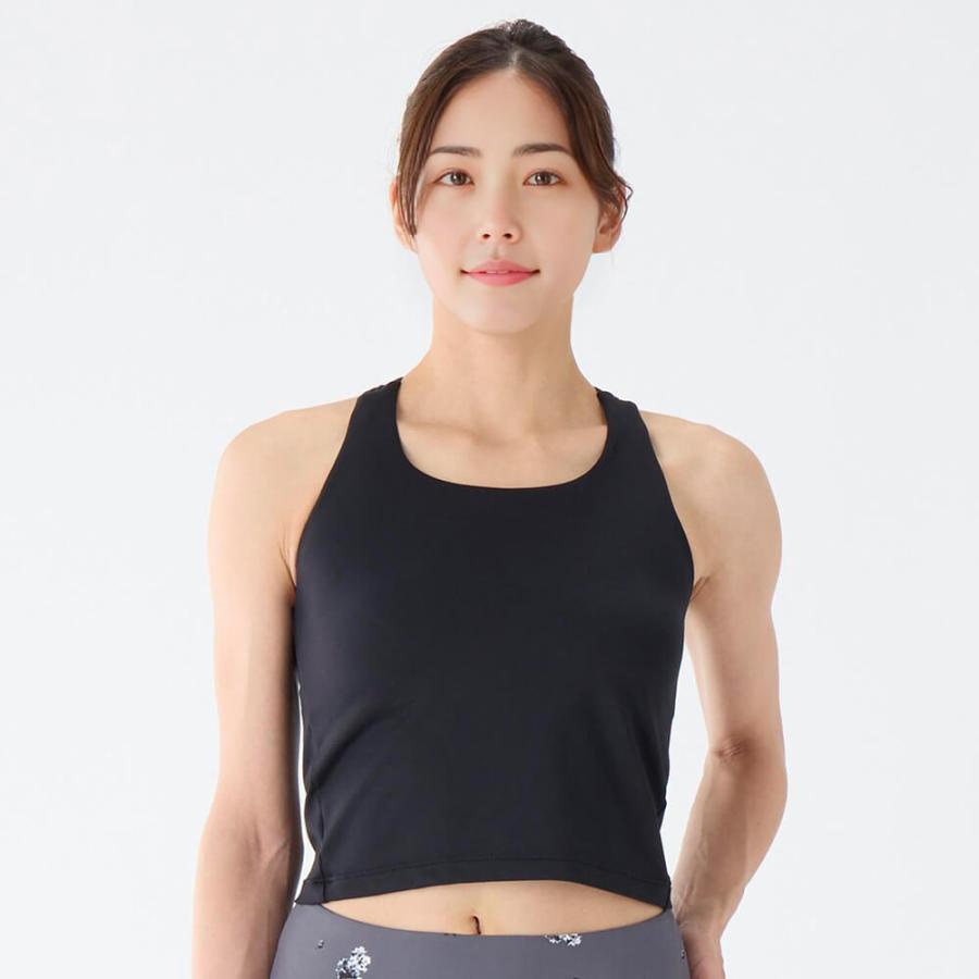 suria スリア セール カップ付き ブラトップ トップス スポーツ ヨガウェア フィデリカブラ su-b508 ヨガ ピラティス ウェア ホットヨガ シンプル おしゃれ 可愛 | suria | 01