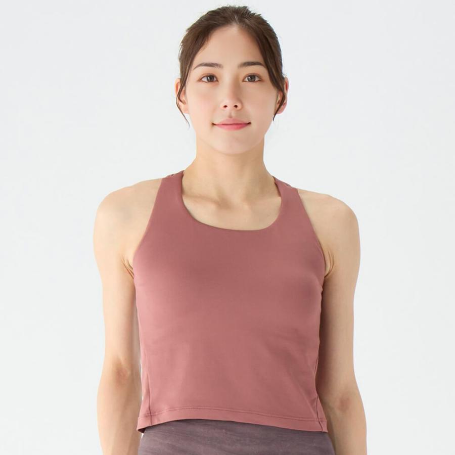 suria スリア セール カップ付き ブラトップ トップス スポーツ ヨガウェア フィデリカブラ su-b508 ヨガ ピラティス ウェア ホットヨガ シンプル おしゃれ 可愛 | suria | 02