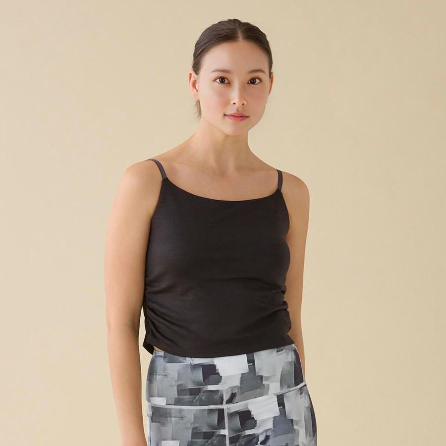 suria スリア セール カップ付き トップス キャミソール スポーツ ヨガウェア ジュリエットキャミ su-b522 キャミ ヨガ ピラティス ウェア ヨガ ウール 新作 無 | suria | 03