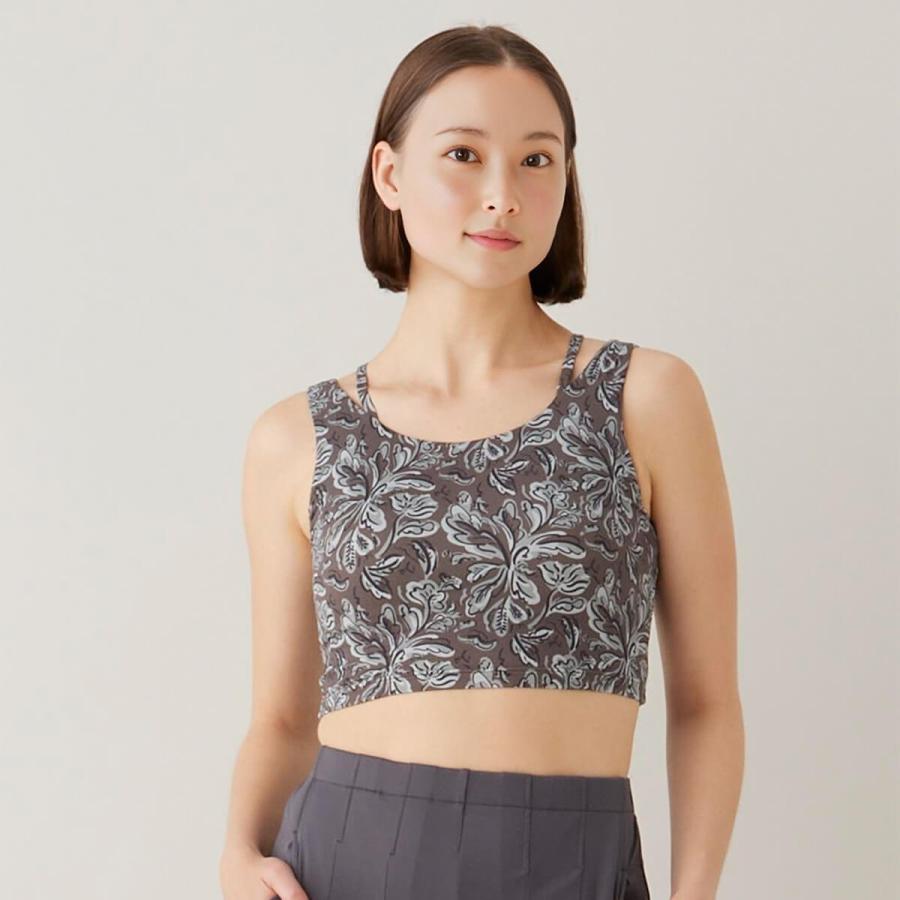 スリア suria ヨガ トップス レディース フィユトップ su-b528  remi biruコラボ カップ付き キャミソール 吸水速乾 ピラティスウェア ホットヨガ かわいい おし | suria | 02