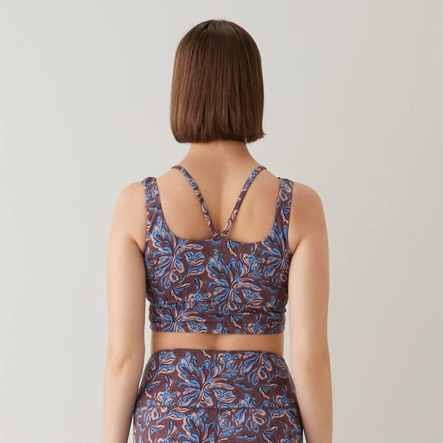 スリア suria ヨガ トップス レディース フィユトップ su-b528  remi biruコラボ カップ付き キャミソール 吸水速乾 ピラティスウェア ホットヨガ かわいい おし | suria | 03