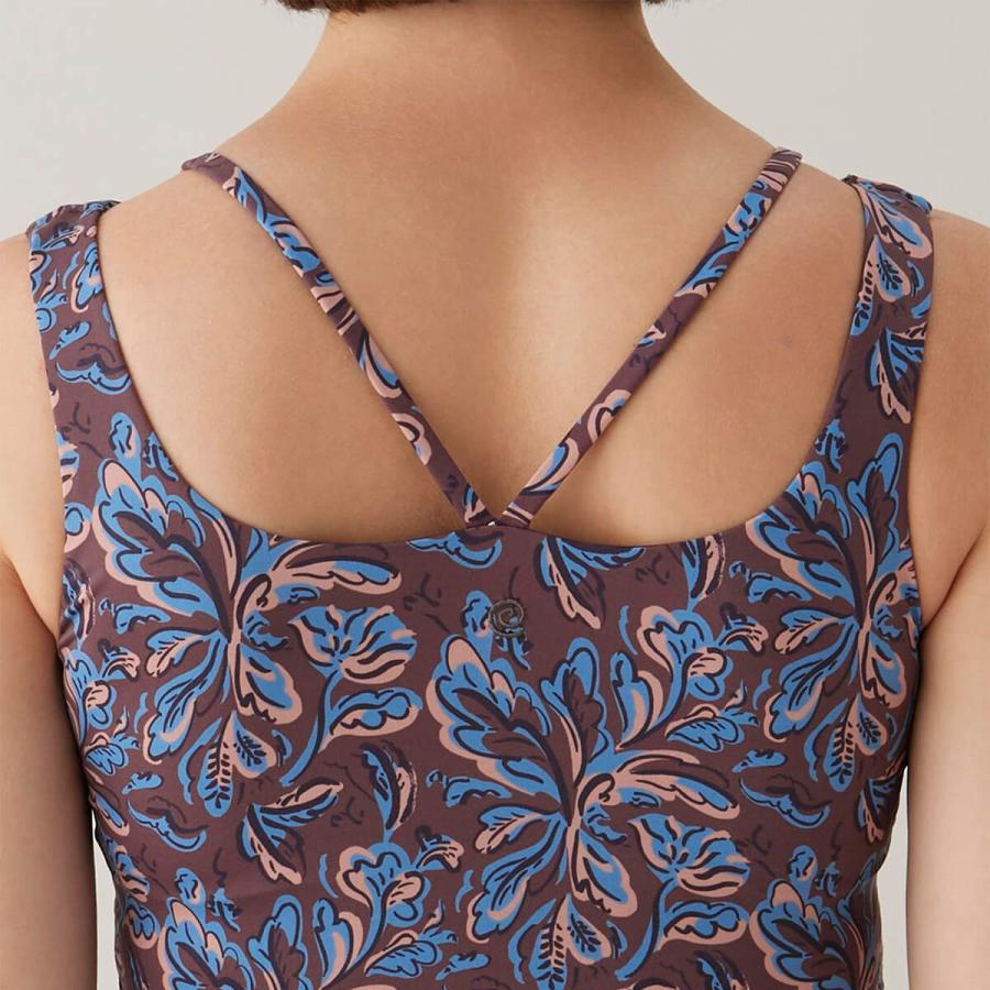 スリア suria ヨガ トップス レディース フィユトップ su-b528  remi biruコラボ カップ付き キャミソール 吸水速乾 ピラティスウェア ホットヨガ かわいい おし | suria | 04