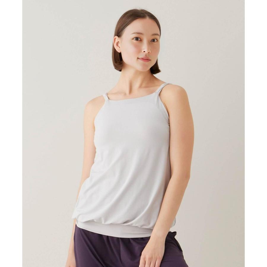 スリア suria ヨガ トップス レディース ピュルテトップ su-b533 カップ付き キャミソール 汗ジミ防止 ピラティスウェア ホットヨガ かわいい おしゃれ 新作 | suria | 01