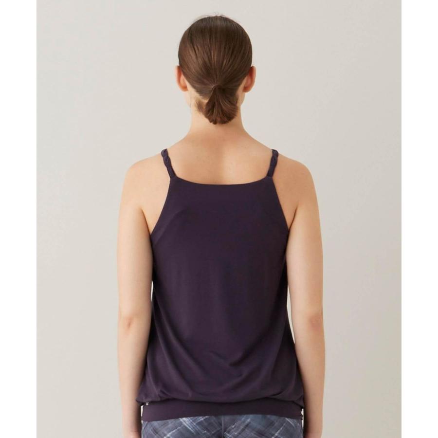 スリア suria ヨガ トップス レディース ピュルテトップ su-b533 カップ付き キャミソール 汗ジミ防止 ピラティスウェア ホットヨガ かわいい おしゃれ 新作 | suria | 03