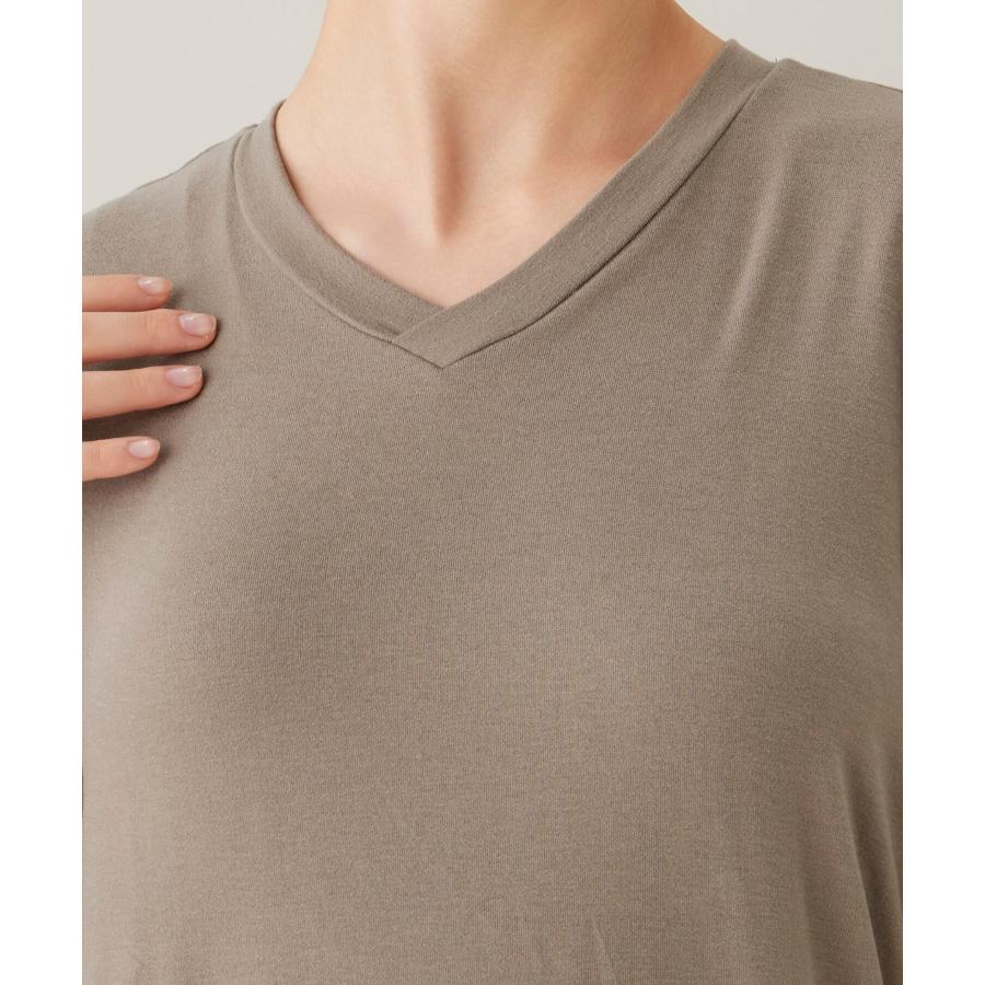 スリア suria ヨガ トップス レディース ショードトップ su-b536 長袖tシャツ カップ付き ピラティス リラックスウェア かわいい おしゃれ 2025年 秋冬 新作 | suria | 04