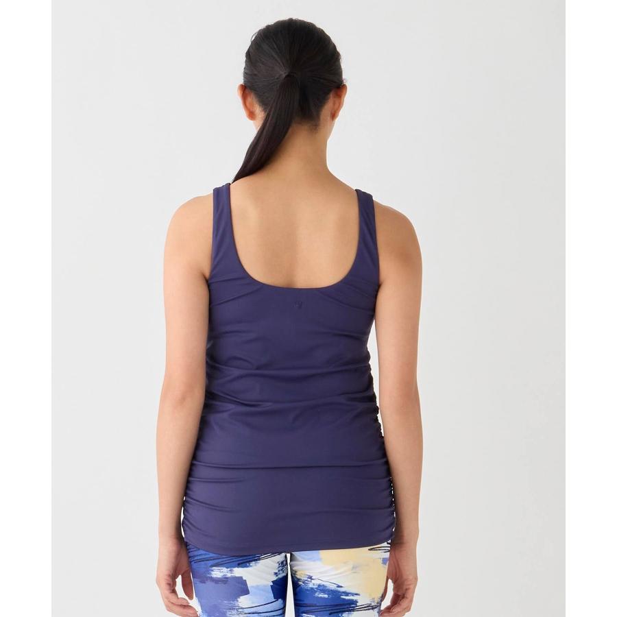 スリア suria ヨガ トップス レディース エロディタンク su-b543 カップ付き ノースリーブ デザイン ピラティスウェア 速乾 紫外線防止 かわいい おしゃれ 2026 | suria | 03