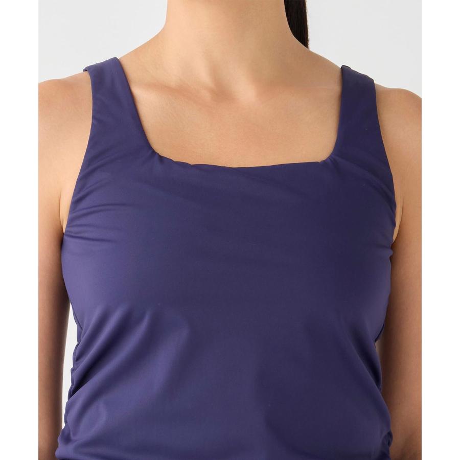 スリア suria ヨガ トップス レディース エロディタンク su-b543 カップ付き ノースリーブ デザイン ピラティスウェア 速乾 紫外線防止 かわいい おしゃれ 2026 | suria | 04