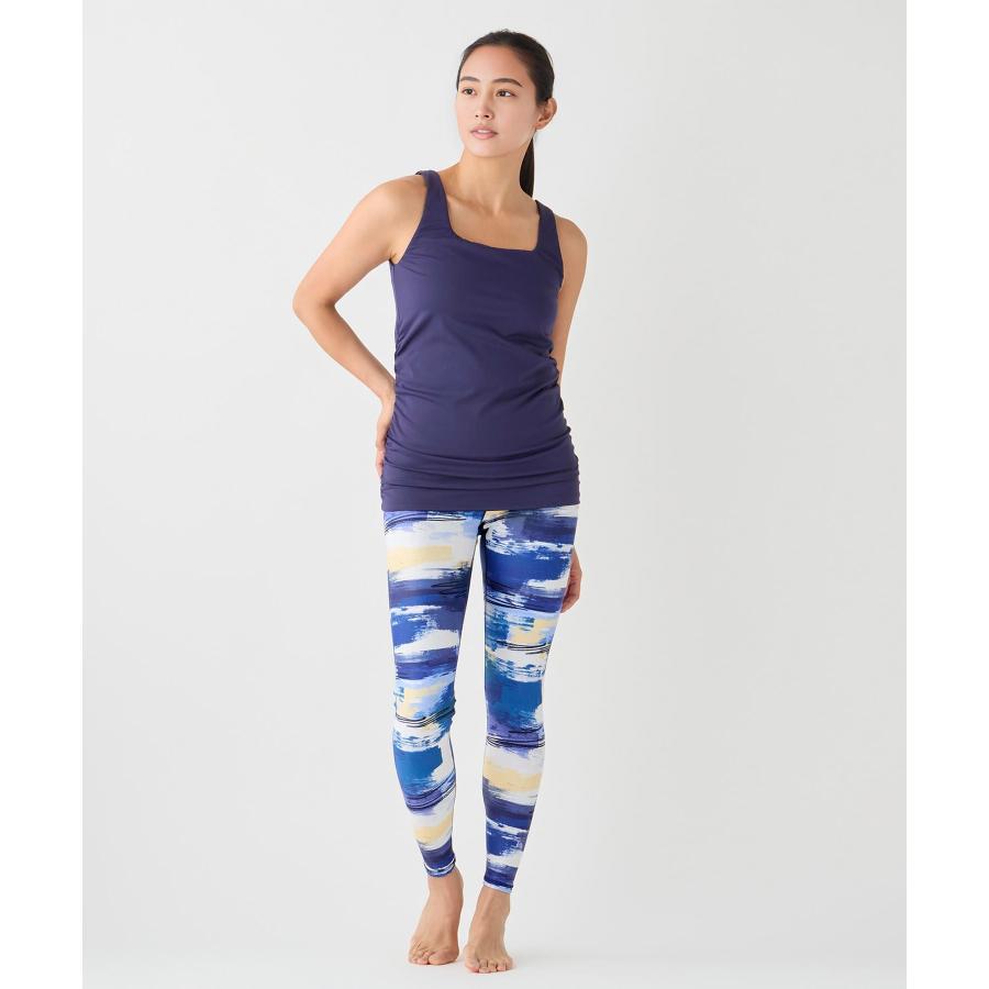 スリア suria ヨガ トップス レディース エロディタンク su-b543 カップ付き ノースリーブ デザイン ピラティスウェア 速乾 紫外線防止 かわいい おしゃれ 2026 | suria | 08