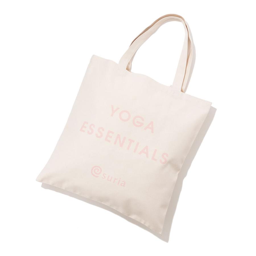 suria（スリア） ヨガ トートバッグ サブバッグ ロゴトートバッグ