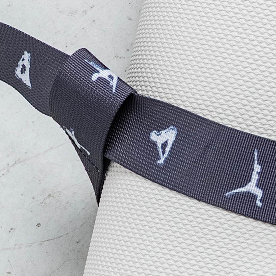 suria スリア SURIA ヨガマットベルト su-g092 ホットヨガ ウェア ベルト マットベルト 万能 持ち運び キャリーベルト モノトーン プリント 新作 2025 ヨガ ピラ | suria | 02