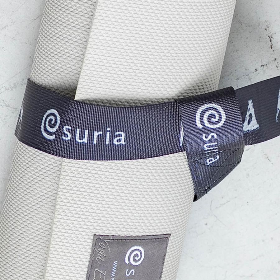 suria スリア SURIA ヨガマットベルト su-g092 ホットヨガ ウェア ベルト マットベルト 万能 持ち運び キャリーベルト モノトーン プリント 新作 2025 ヨガ ピラ | suria | 03