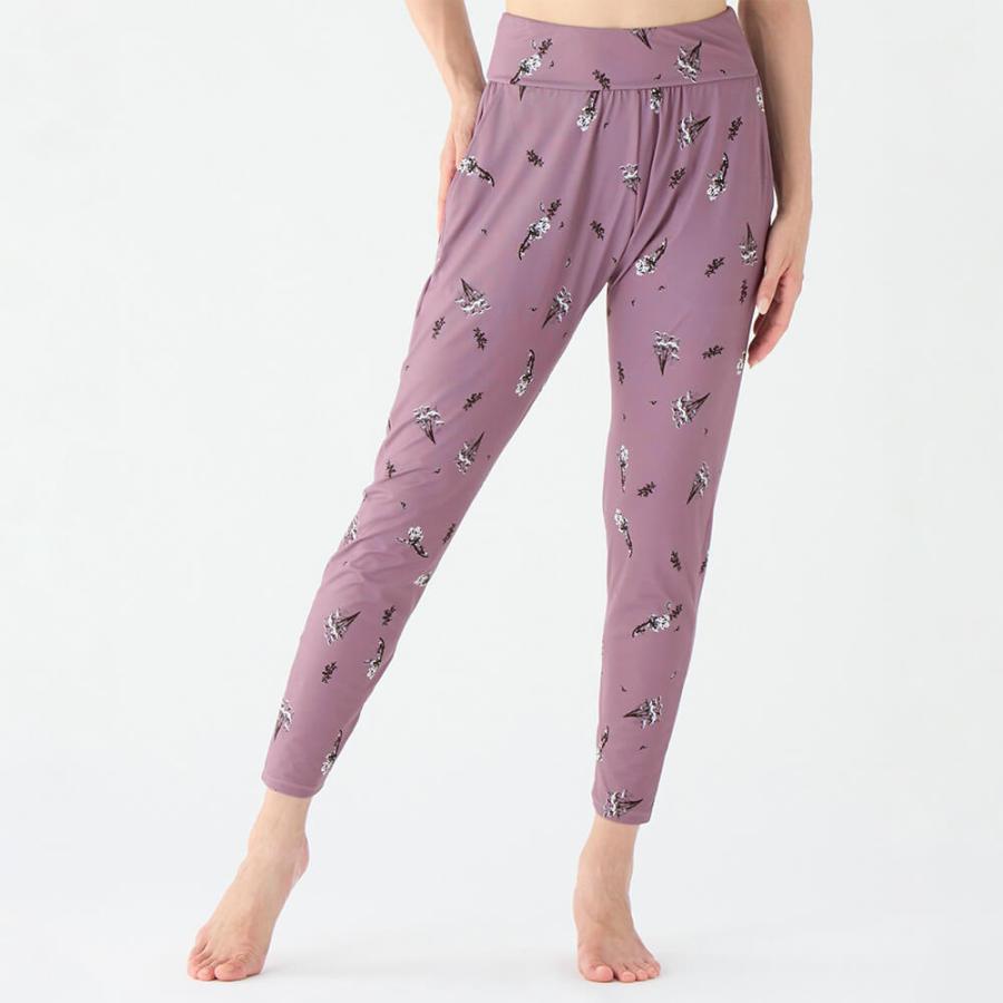 SURIA スリア セール ヨガウェア パンツ ブルームパンツ su-p656 サルエルパンツヨガ ピラティス ゆったり ヨガ ウェア レディース  小花柄 かわいい おしゃれ | suria | 03